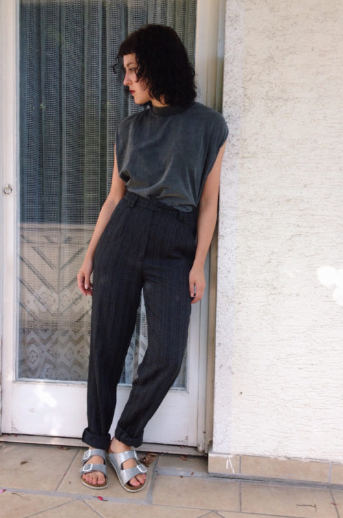 High Waist Bundfaltenhose High Waist Bundfaltenhose