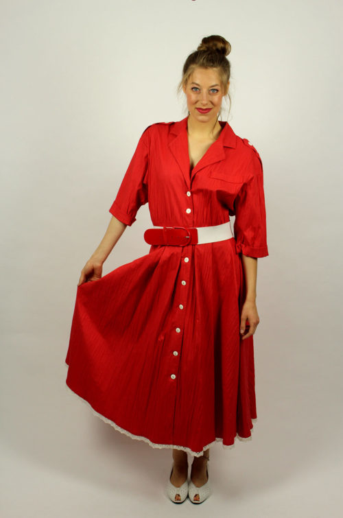 Vintage-Kleid-Spitze
