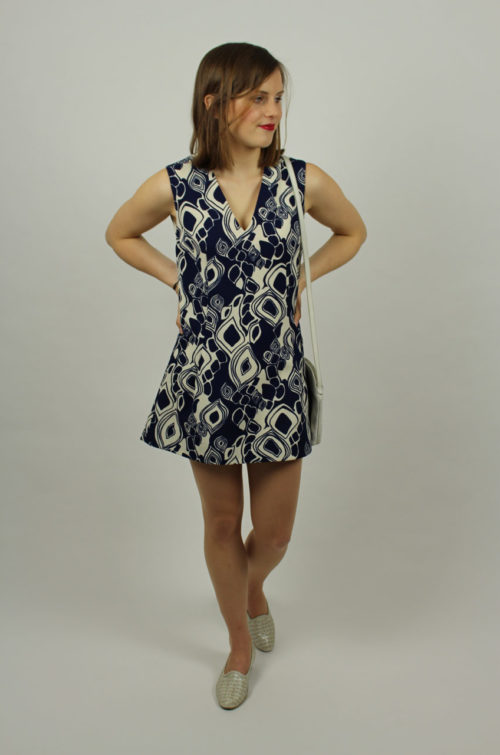 Vintage-Kleid-kurz