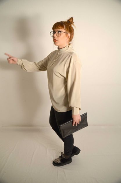 Bluse Beige