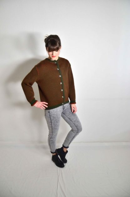 Vintage Strickjacke Damen