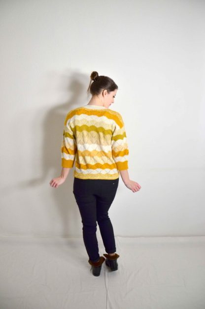 Vintage-Strickpullover-Damen