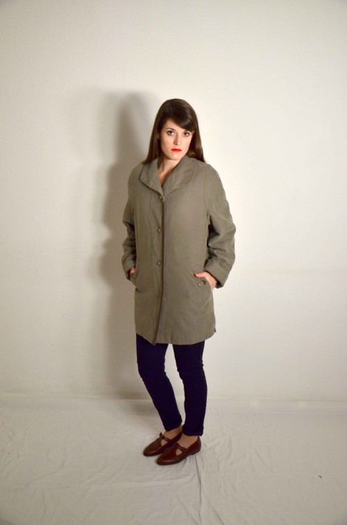 Vintage Wintermantel Damen