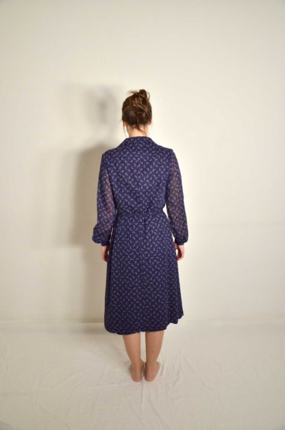 Blaues Vintage Kleid
