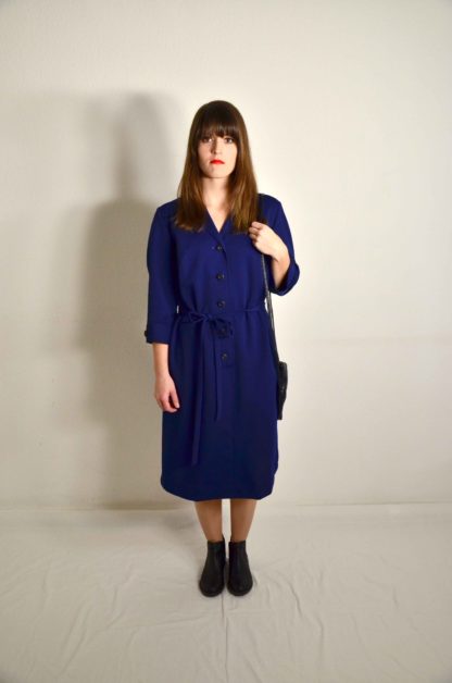 Vintage Kleid Blau