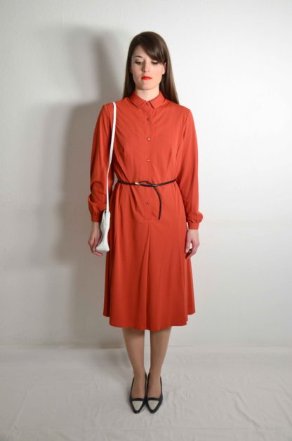 Vintage Kleid Rot