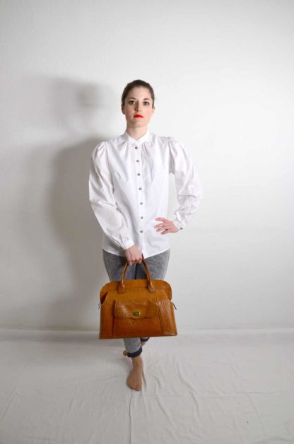 Vintage Bluse weiß