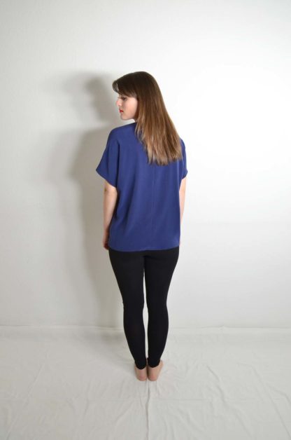 Blaues Damen T-Shirt