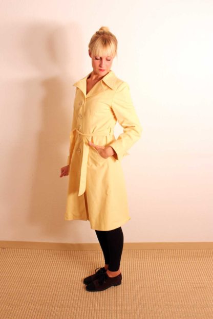 Damen-Trenchcoat-Vintage