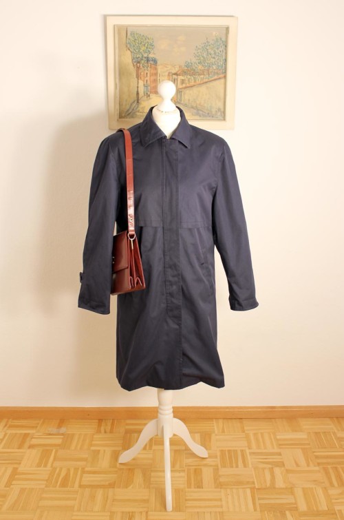 damen-trenchcoat-dunkelblau
