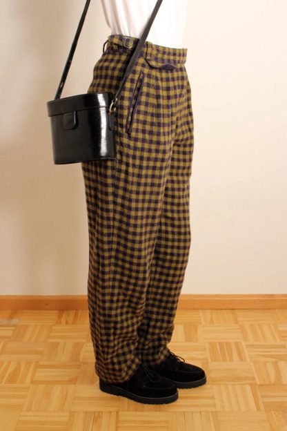 vintage-bundhose-damen-kariert
