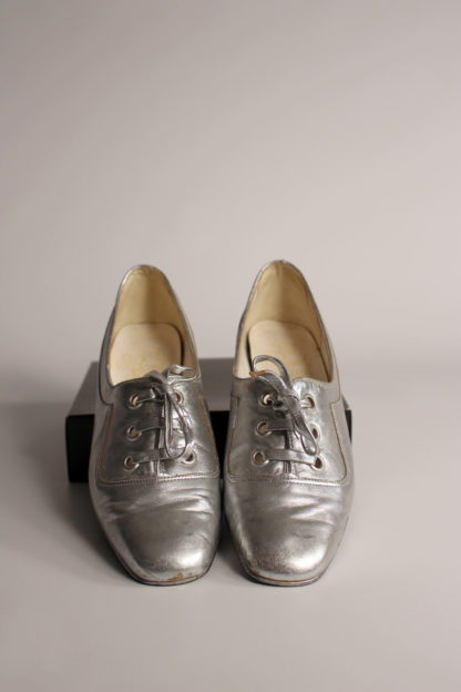 silber-pumps