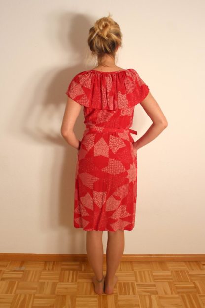 vintage-kleid-rot-weiss