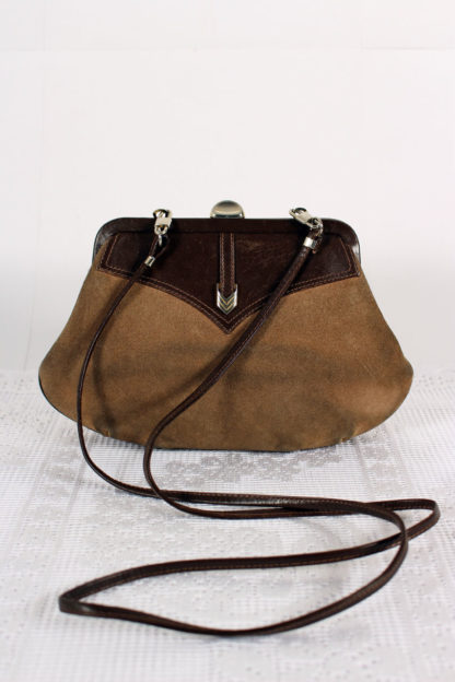 vintage-handtasche-wildleder