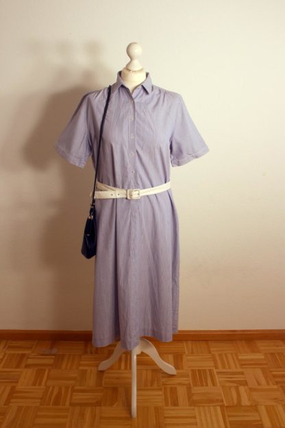 vintage kleid gestreift