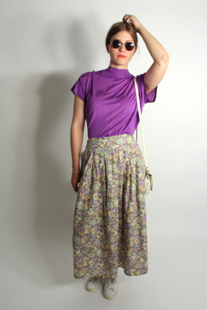 vintage-damenrock-floral