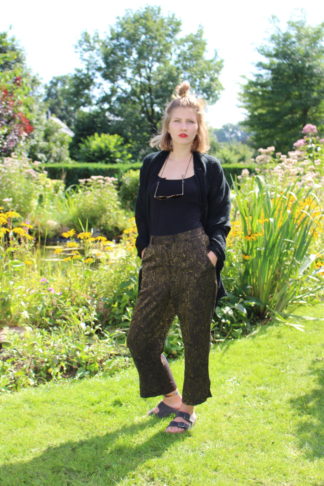 Vintage Hose mit Paisley Muster