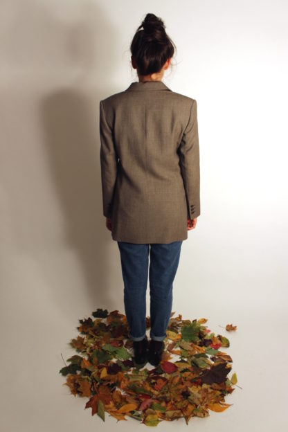 secondhand-blazer-braun-beige