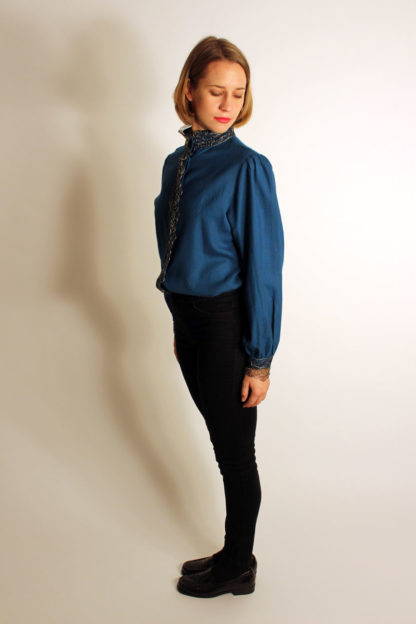 damenbluse-tuerkis