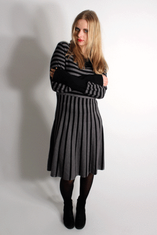 vintage-kleid-grau