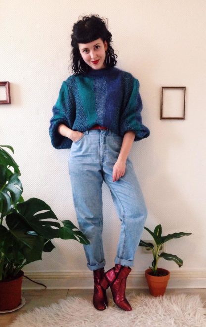 Vintage-Strickpullover