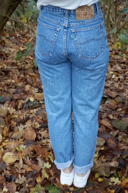 vintage-jeans-hellblau