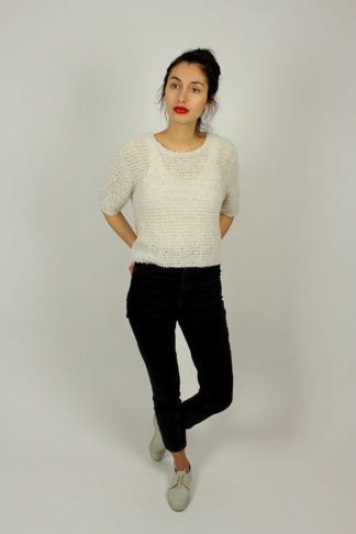 Slow-Fashion-Oberteil-Damen