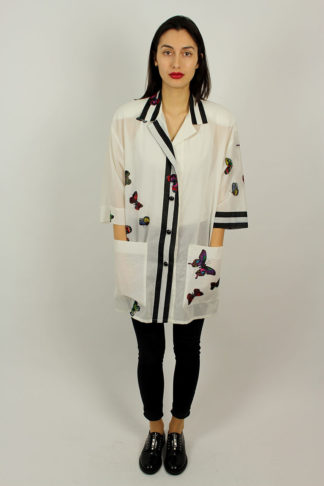 Vintage-Bluse-Damen