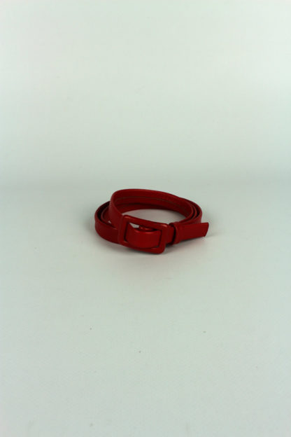 Damengürtel-Schmal-Rot