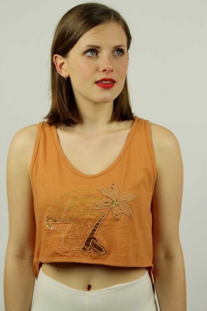 Vintage-Crop-Top