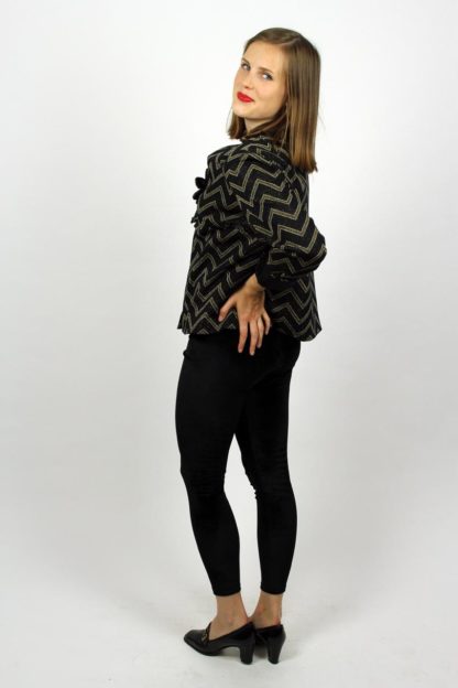 Abendmode Blazer Gold