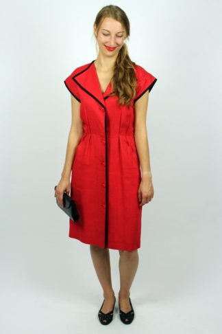 Designerkleid Yves Saint Laurent Rot