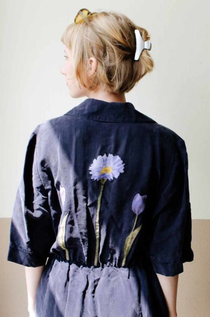 Secondhand Mantelkleid blau