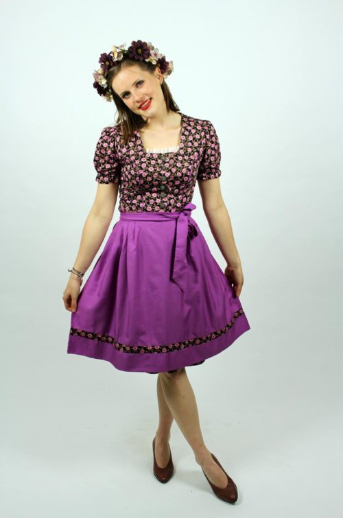 Vintage-Dirndl-Pink