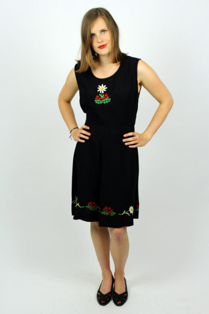 Vintage Kleid Schwarz