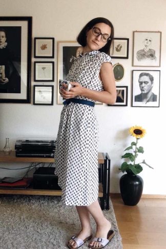 Vintage Punktekleid