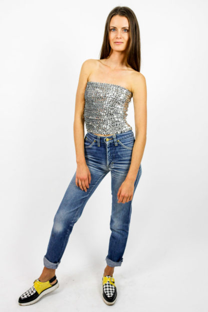 bandeau top glitter