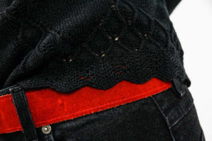 designer jeanshose schwarz