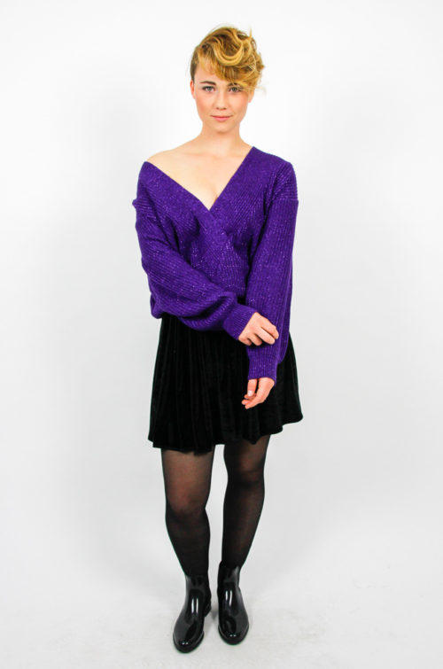 pulli oversize lila