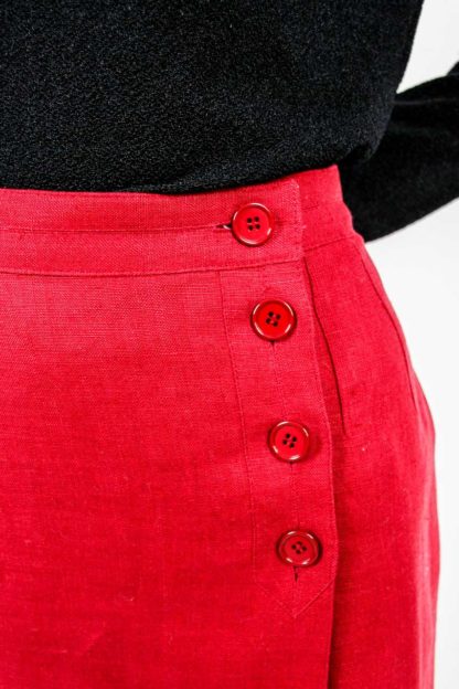 valentino skirt red