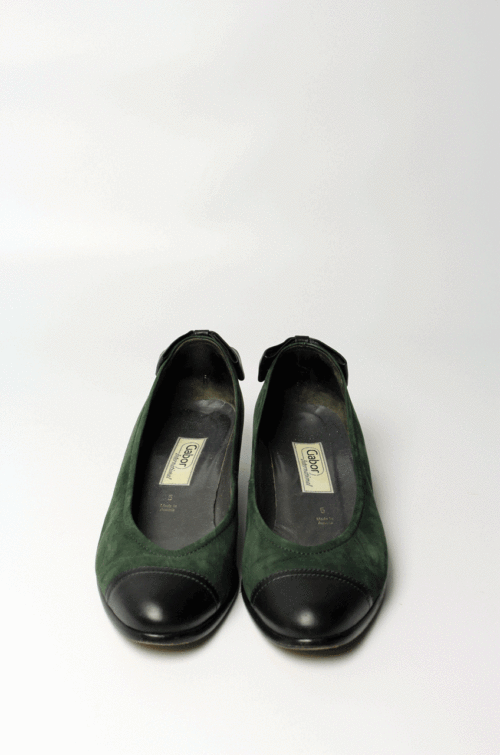 Vintage Pumps grün