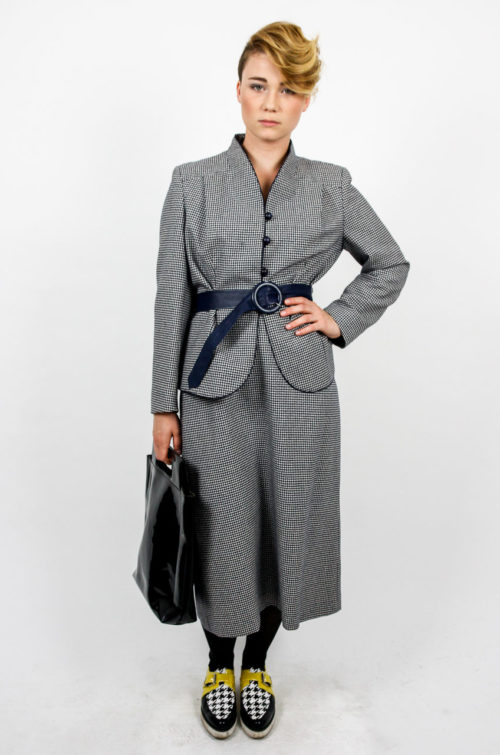 vintage business zweiteiler