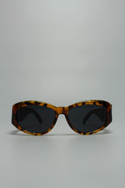 Sonnenbrille mit Leopardenmuster