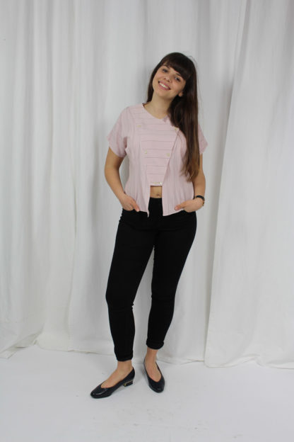 Vintage Designer Bluse Evelin Brandt