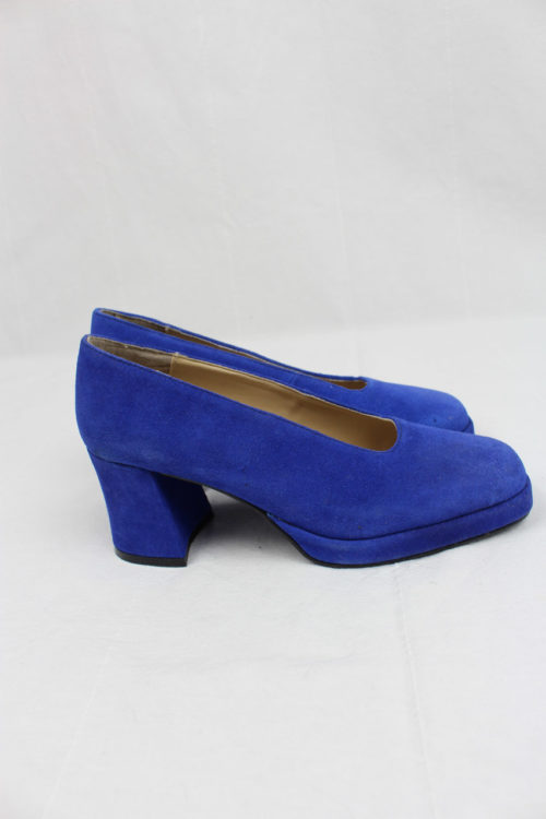 indigo blue pumps