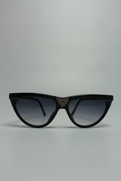 Vintage Sonnenbrille schwarz