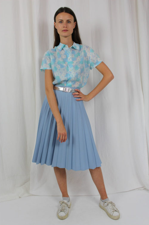 vintage bluse blumen