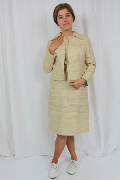 Vintage Zweiteiler beige