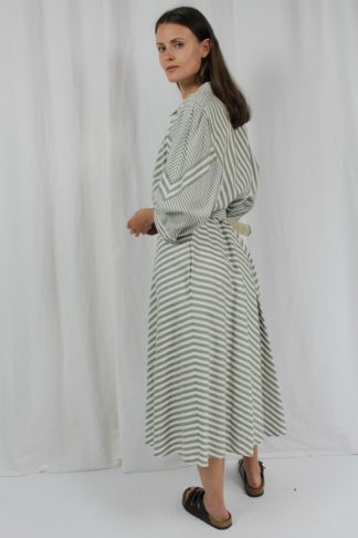 vintage dress gestreift