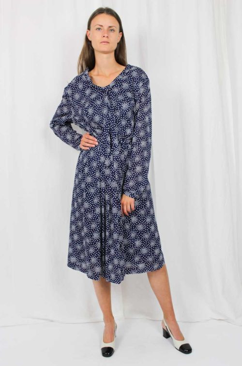 Vintage Kleid blau